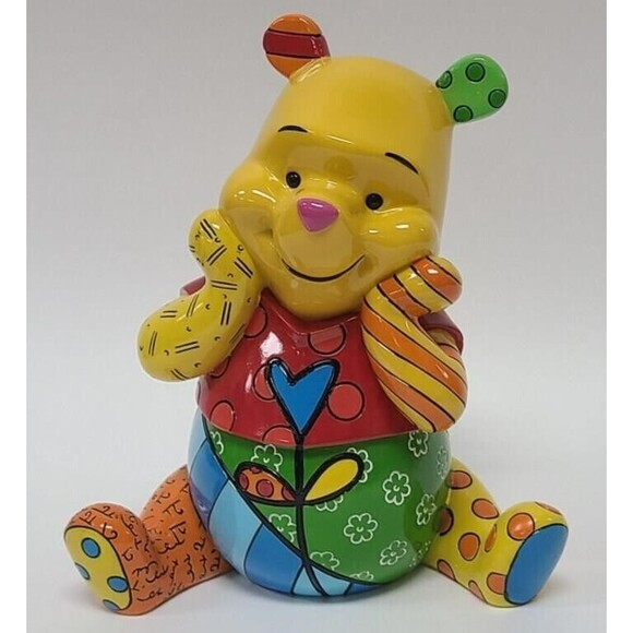 2012 Romero Britto Disney's Pooh Bear 6.5" Figure‎  NEW - Picture 4 of 6
